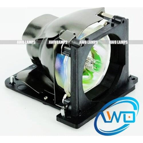 AWO Replacement Projector Bare Lamp 310-4523 / 730-11199 with Housing for DELL Brand Projector 2200MP Fast Shipping