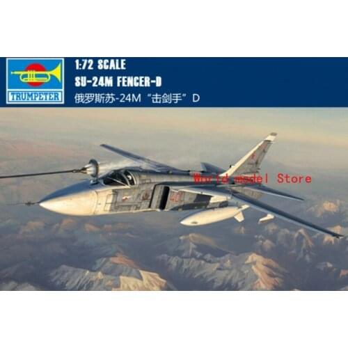 Trumpter 1/72 01673 Su-24M Fencer-D model kit