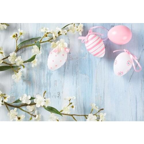 VinylBDS Wood Photo Backdrop Eggs Flower Backdrop Stand For Studio Newborn Washable Seamless Professional Photography Studio