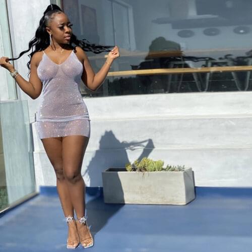 2021 New Women Close-fitting Knot Twist Dress Hollow Out Solid Color Deep V-neck Long Sleeve Hollow Out Dresses S/ M/ L