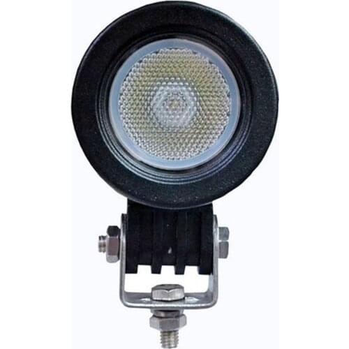10W Round Super Bright Bicycle Car Spotlight Motorcycle Fog Light Sturdy Shell Low Power Consumption Fog Light