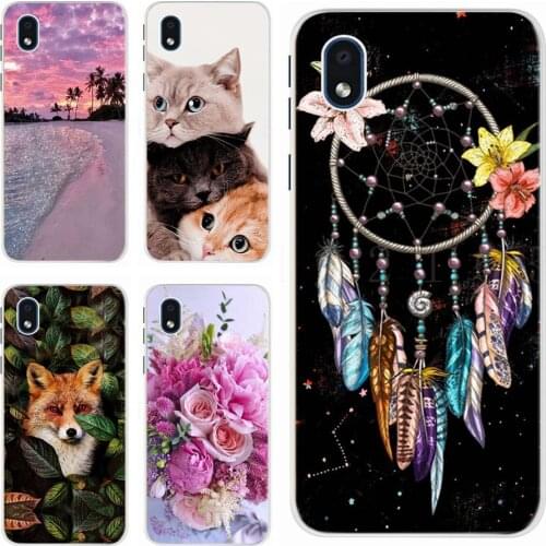 For Samsung Galaxy A01 Core Case A013F A01Core Soft Silicone Slim Funda For Samsung M01 Core M01Core Back Cover M013F Cute Cases