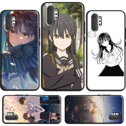 Hello World Anime Phone Case For Samsung Galaxy S21 S20 Plus Ultra Note 20 10 9 S8 S9 S10 Plus S20 FE Cover