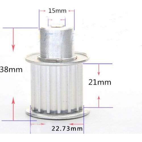 HTD 5M pulley timing pulley 5M15T Timing pulley Synchronous wheel Pulley width 21mm
