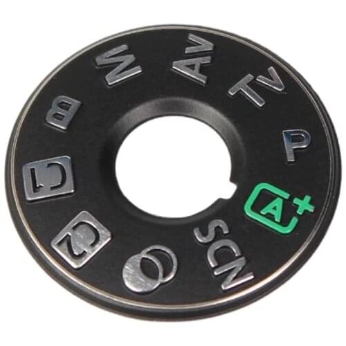 Camera Top Mode Dial Cover Lid Cap Function Mode Dial Signage Interface Cover Button Replacement for Canon EOS 90D Camera