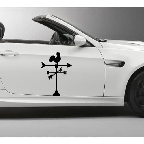 Cool Design Compass Car Wrap Sigh Car Body Window Auto Decoration Car Styling Stickers And Decals