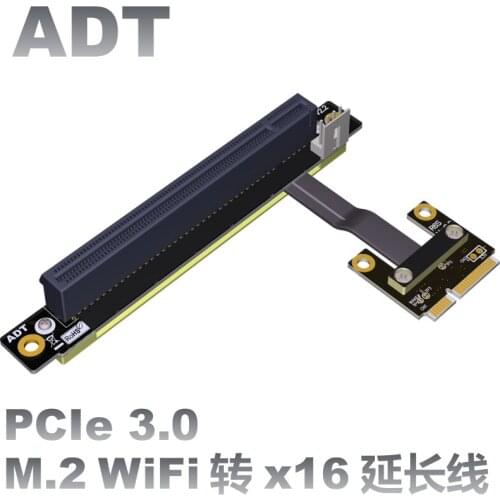 MPCIe WiFi extension cord of the wireless network card interface is transferred to pcie x16 Extension cord for transfer board