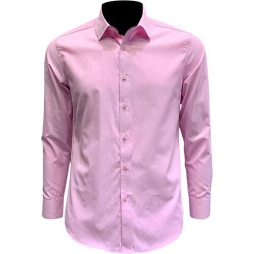 2021 Spring & Autumn New Men Business Shirt Simple Solid Casual Plus Size Single Breasted Slim Professional Shirt Free Shipping