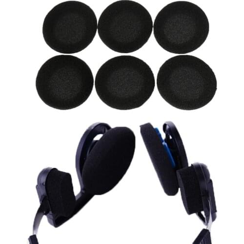 New Arrival 8xReplacement 4pair Earphone Ear Pad Earpads Sponge Soft Foam Cushion For Koss For Porta Pro PP Black Color