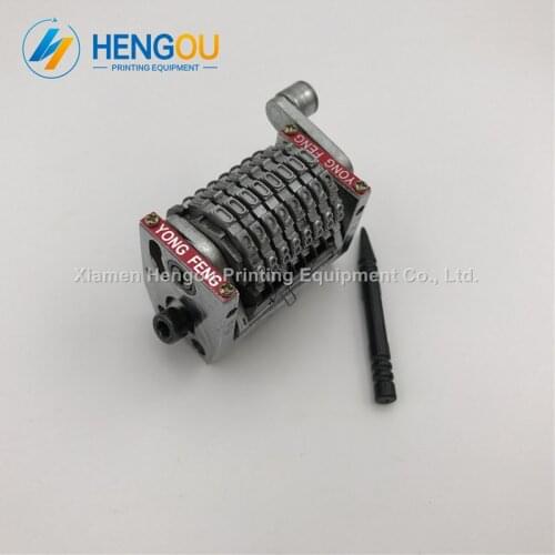 Numbering machine for 8 digits Numbering Machine horizontal jump mode 98765...backward