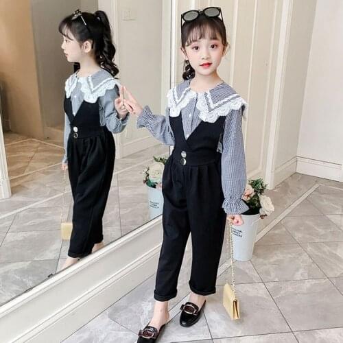 Toddler Girl Fall Clothes 2020 Spring Long Sleeve Shirts + Pants Suits Children Clothing Sets Kids For 4 5 6 7 8 9 10 12 13Years