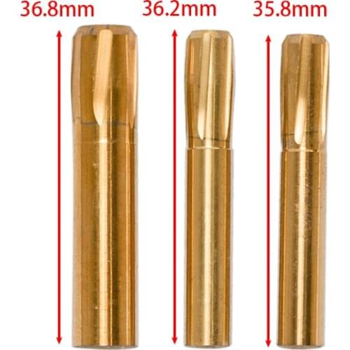 6 Flutes Spiral Reamer 5.5mm 5.56mm 5.6mm 6.35mm 7.62mm 11.43mm Helical Chamber Machine 5.5-11.43mm Rifling Button Reamer Tools
