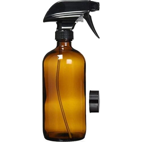 Glass Spray Bottle Mist Sprayer Amber Glass Spray Bottles Compression Pumps Container For Cosmetic Essential Oil Perfume 500ml