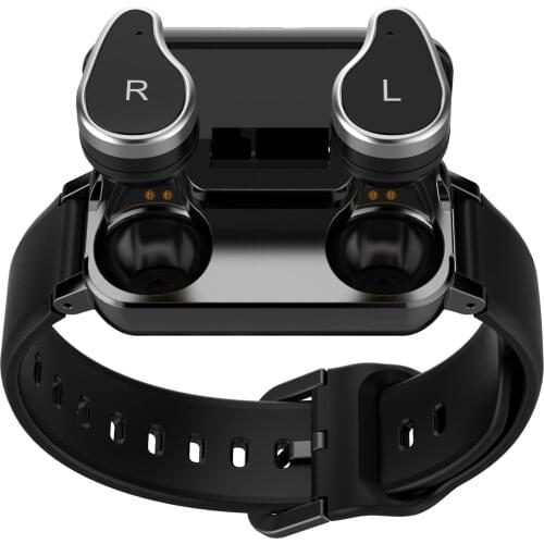 T89 TWS Wireless Bluetooth Earphone Heart Rate Monitor Sport Watch Wristband