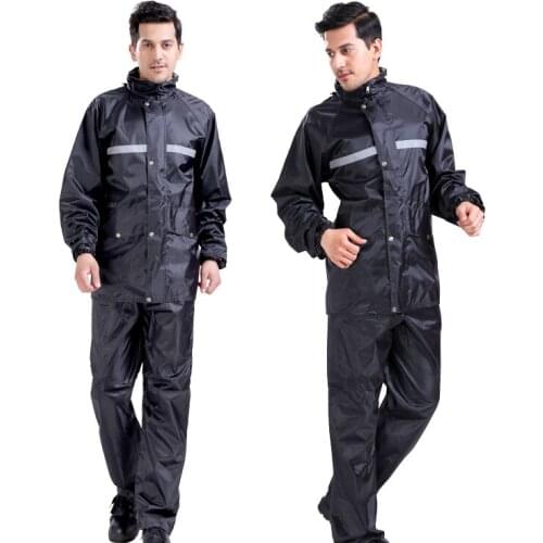Waterproof Windproof Conjoined Raincoats Overalls Electric Motorcycle Fashion Raincoat Men And Women Rain Suit Rainwear AA50YY