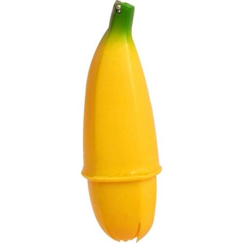 4inch Pop out Banana Doll Key Chain Slow Rising Stress Relief Squeeze Toy Gift Portable mini Squeeze Decor Toy For Kids Gift