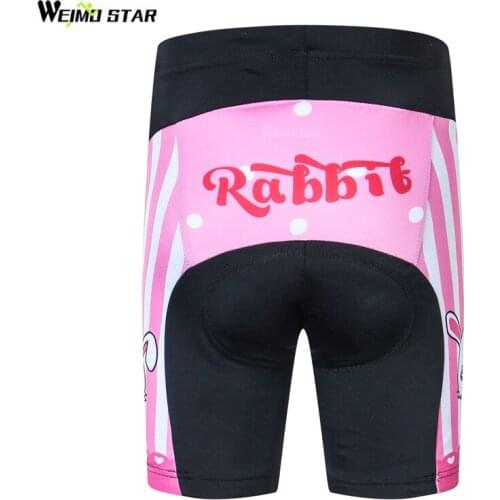 Weimostar Kids Cycling Padded Shorts Children Youth Bicycle Bike Short GEL Padded Tights Short Pants High Quality Shorts S-XXL