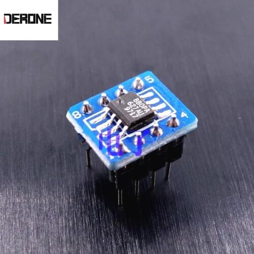 1 piece OPA627 Single op amp SMD to DIP