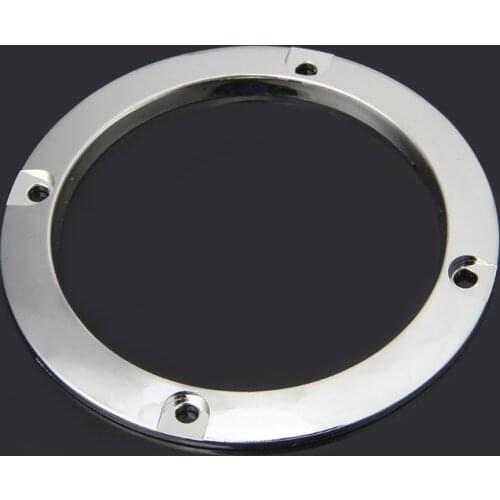 2 Pcs 3" inch Black Speaker Cover Decorative Circle Metal Mesh Grille J60F