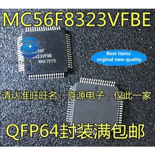 2PCS-MC56F8323 MC56F8323VFBE 16-bit digital signal controller MCU in stock 100% new and original