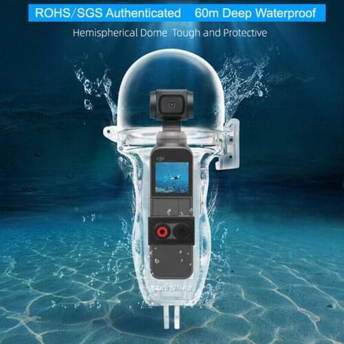 For DJI OSMO Pocket Camera 60m Diving Underwater Waterproof Case Housing Cover