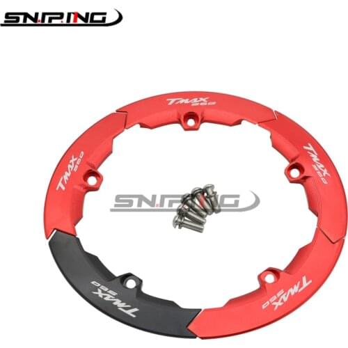 For Yamaha T-MAX 560 tmax TMAX560 TECH MAX 2019-2021 19 20 21 Motorcycle modified rear gear cover pulley decorative cover