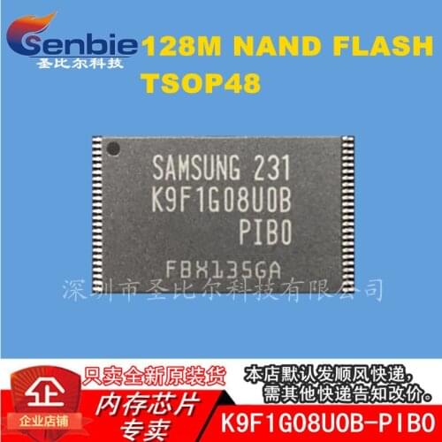 K9F1G08UOB-PIBO K9F1G08U0B-PIB0 TSOP48IC 10PCS