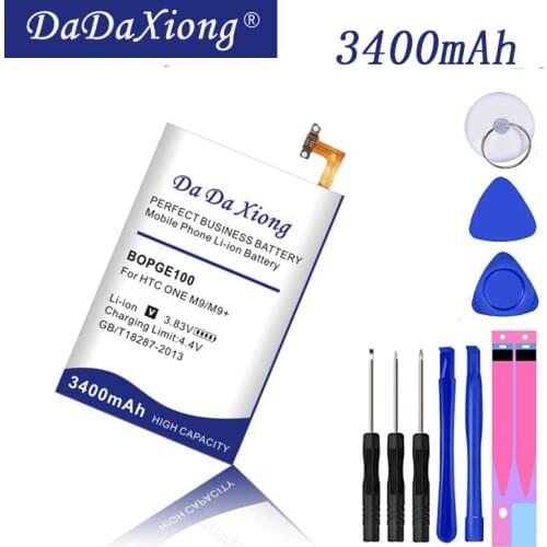 Da Da Xiong 3000mAh BM59100 Li-ion Phone Battery for HTC Windows Phone 8S Rio A620E A620T A620D Cell Phone Battery