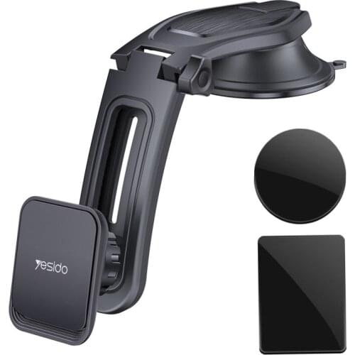 FONKEN Magnetic Holder Dashboard Phone Car Holder Telescopic Magnet Bracket Rotation Truck Smartphone Mount