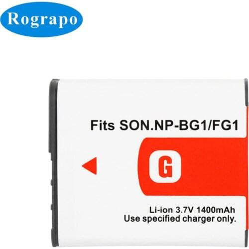 New 1300mAh NP-BG1 NP BG1 NP-FG1 NP FG1 Camera Battery For Sony DSC-H7 DSC-H10 DSC-H20 DSC-H50 DSC-H55 DSC-H70 Accumulator