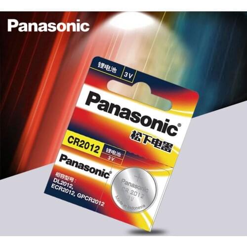 Original Brand new battery PANASONIC cr2012 3v button cell coin batteries for watch computer cr 2012
