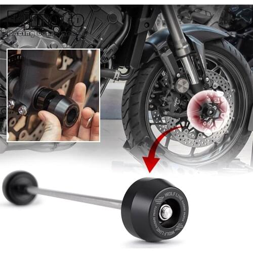 Motorcycle Front Axle Fork Crash Slider Wheel Protector For Honda CBR650F 14-20 CB650F 17-20 CB650R Neo Sports Cafe 2019-2020