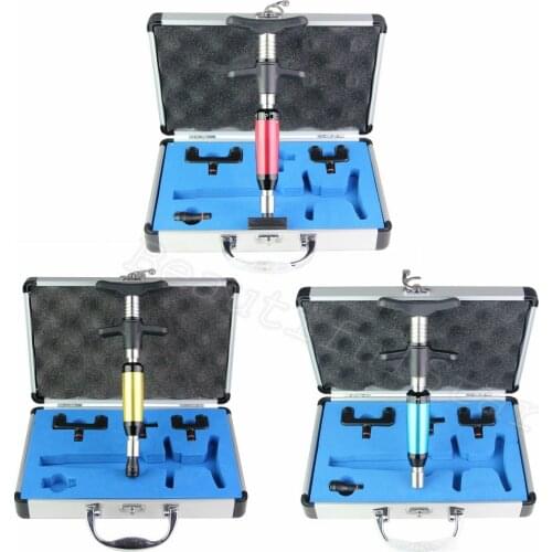 Manual Chiropractic Corrector Adjusting Therapy Spine Correction Massager 6 Level 4 Heads Health Care Relaxation Massage Gun Set