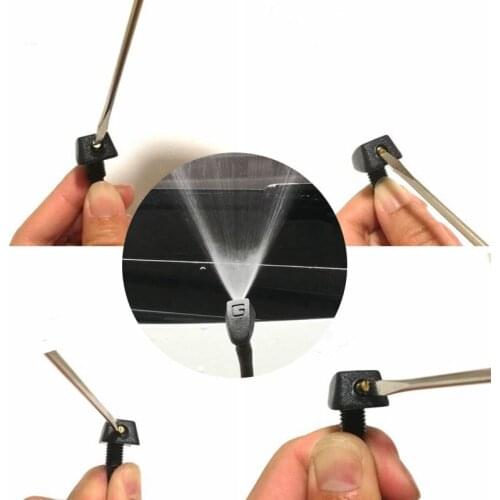 Universal 2pcs car windshield washer nozzle for Acura RLX CL EL CSX ILX MDX NSX RDX RL SLX TL TSX Vigor ZDX