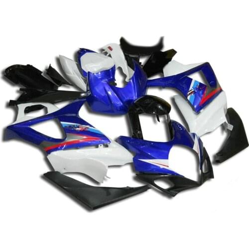 Hi-grade Motorcycle Fairing kit for GSXR1000 07 08 GSX-R GSXR 1000 K7 2007 2008 White blue black Fairings bodykit SK58