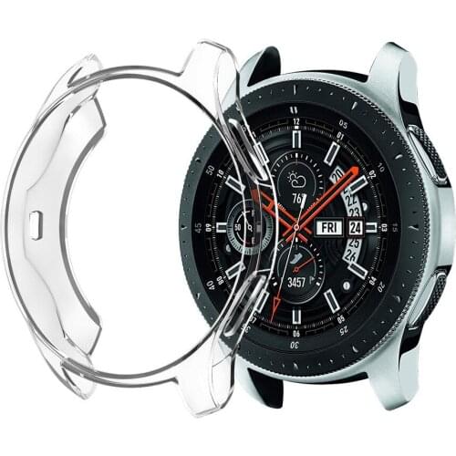 Protection Case Thin PC Cover For Samsung Galaxy Smart Watch 46mm 42mm Replacement Film Frame Shell Case Protector 19May24