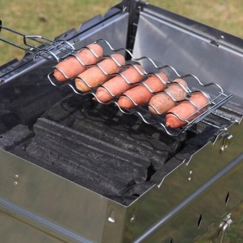Barbecue clip barbecue clip accessories clip barbecue clip vegetables clip sausage hot dog clip tools barbecue sausage