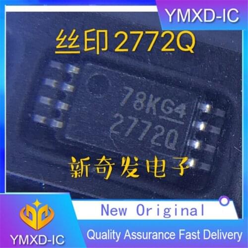 10Pcs/Lot New Original Silk Screen 2772q Patch Tssop8 Operational Amplifier in Stock