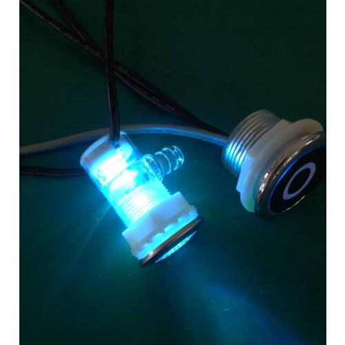 20pcs waterproof RGB underwater outdoor hot tub led light bubble air jet led lights without controller