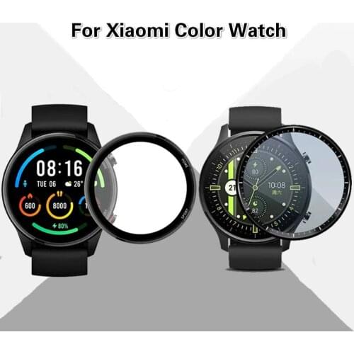 3D Curved Protective Film Cover Protection For Xiaomi Mi Smart Watch Color Sports Version Smartwatch Screen Protector