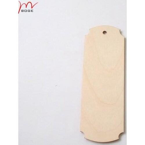50pcs unfinished wholesale laser cut wood shapes blank wood bookmark bookmark wood 15*5cm