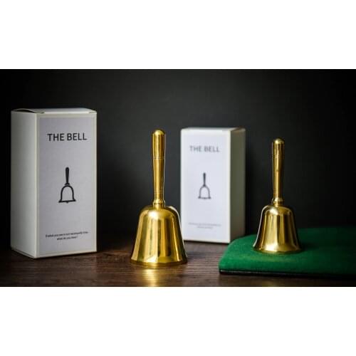 The Bell Chop Bell Magic Tricks Magician Appearing Vanishing Accessories Magia Close Up Stage Gimmick Illusions Mentalism Props