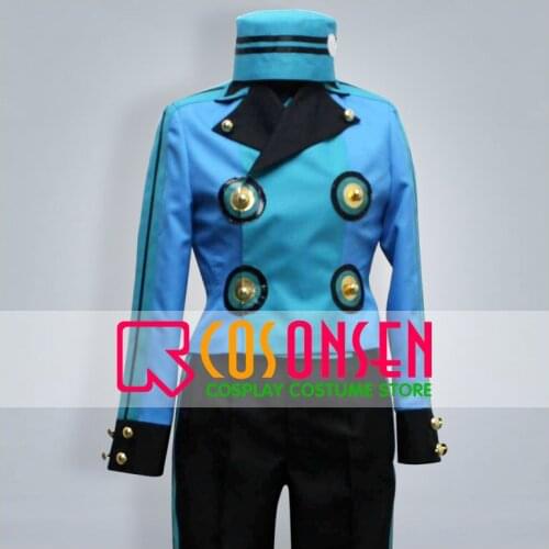 COSPLAYONSEN Shin Megami Tensei Persona 3 Portable Theodore Uniform Cosplay Costume Full Set With Hat