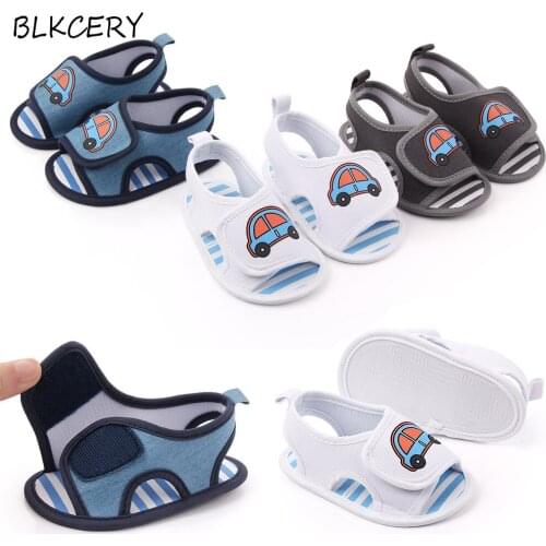 Fashion Brand Newborn Baby infantil Girl Shoes for 1 Year Old Cartoon Car Soft Sole Infant Boy Walking Toddler Summer Trainers