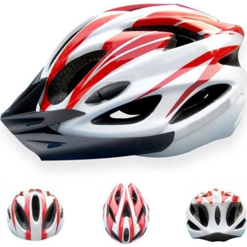 Shockproof Cycling Helmet Comfortable Lightweight Unisex Adults Adjustable Outdoor Bicycle Mountain Road Bike Helmet Safety Cap