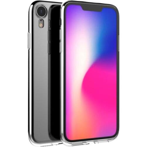 TPU For iphone XR Back Case For iphone X R XR Transparent Soft TPU Dropproof Shockproof Phone Back Case Protection Cover