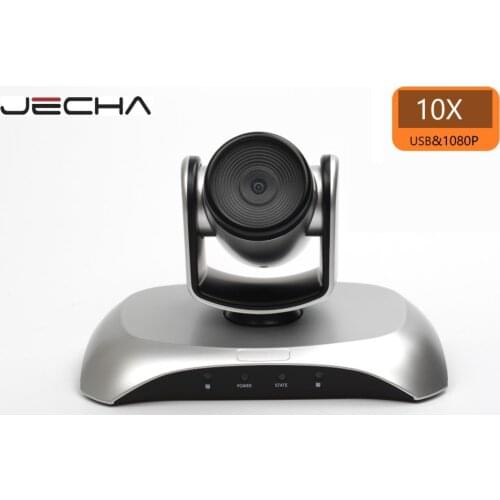 Jecha 310XU HD 1080P60fps webCam PTZ Camera 10X Zoom USB RS232 RS422 Output Video Conference System webCam