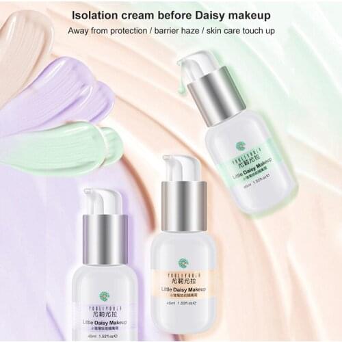 3 Color Liquid Concealer Makeup Skin Primer Cream Face Corrector Waterproof Make Up Base Cosmetic Whitening Face Foundation QBMY