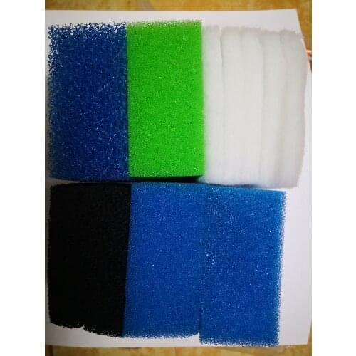 1Set Compatible Aquarium Filter Sponge for Juwel Compact / Bioflow 3.0 (2 x Fine, 1 x Coarse, 1 x Nitrate, 2 x Carbon, 5 x Poly)