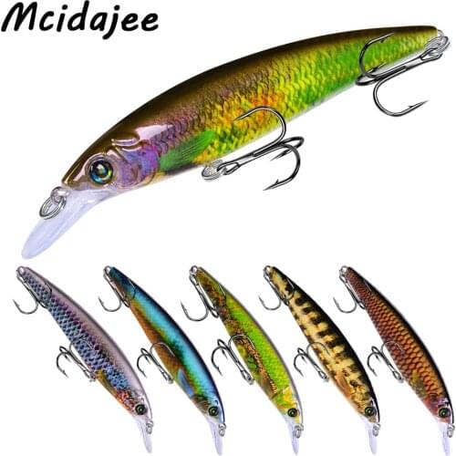 1PCS 11.3cm/14g Pencil Minnow Artificial Fishing Hard Bait Balancer Fishing Lure 4# Hook Carp Fishing Tackle Bass Swimbait